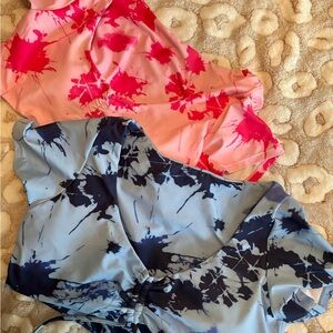 Tie-Dye Swim Tops